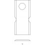 Couteau de faucheuse UNIVERSEL 13800004KR