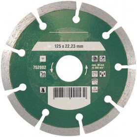 Disque diamant 125mm HIKOKI 752802
