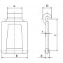 Maillon de chaîne RÜBIG 07413100