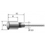 Câble intérieur 2,0mm-2500mm UNIVERSEL FGP453581