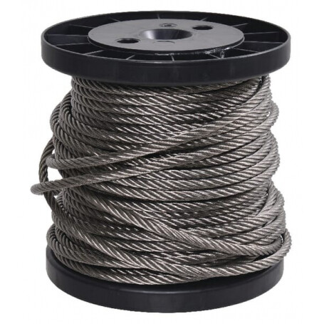 Câble en acier inoxydable 3mm longueur 25m UNIVERSEL WR03025RVS
