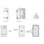 Boîte pour extincteur DAKEN DK82060