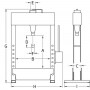 Presse d'atelier 20t COMPAC FP20COM