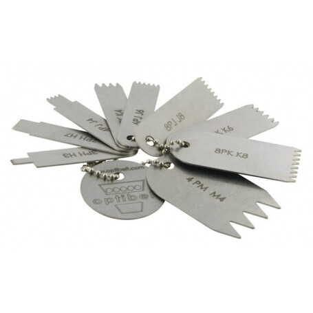 Indicateur de profil de courroie OPTIBELT RILLENLRB