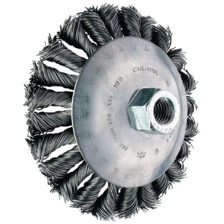Brosse cônique PFERD KBG115CTINOX