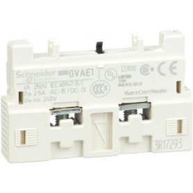 Bloc de contact auxiliaire SCHNEIDER-ELECTRIC GVAE1