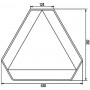 Triangle de signalisation HELLA 8RW341235007