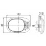 Plafonnier intérieur de cabine 12V HELLA 2JA964916001