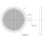Plafonnier intérieur cabine LED GOPART LA50003