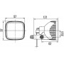 Lampe de travail HELLA 1GA996179001