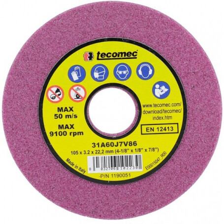 Meule d'affûtage 105x3,2x22mm UNIVERSEL FGP015145