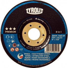 Disque à meuler TYROLIT BD125A36