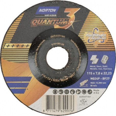 Disque à meuler NORTON 66253371361