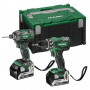 Kit visseuse HIKOKI KC18DBDLWDZ