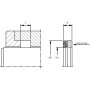 Joint de tige UNIVERSEL SA406014EI