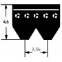 Courroie OPTIBELT 6PK698