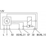 Relais de préchauffage HELLA 4RV008188181