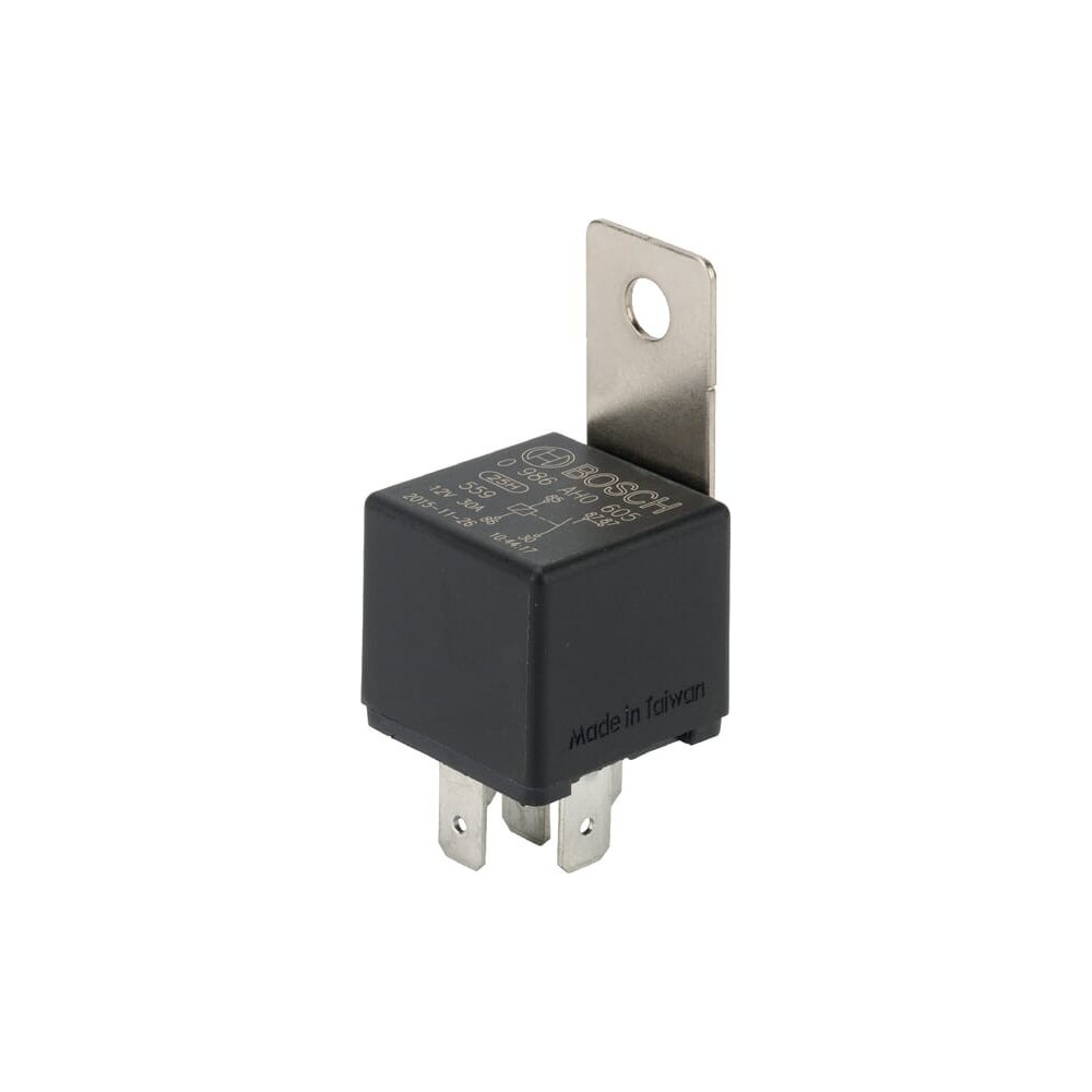 Relais Bosch 12V 20A 5 Bornes - Résistance -40°C à +100°C, IP5K4, Jusqu'à 250 000 Cycles - Pour Automobile