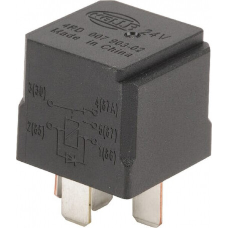 Mini-relais 24V HELLA 4RD007903021