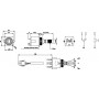 Commutateur de clignotants COBO 15144000