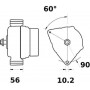 Alternateur MAHLE IA1117
