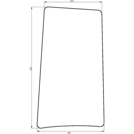 Vitre latérale UNIVERSEL 00097703020N