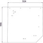 Vitre arrière UNIVERSEL 0011057000N