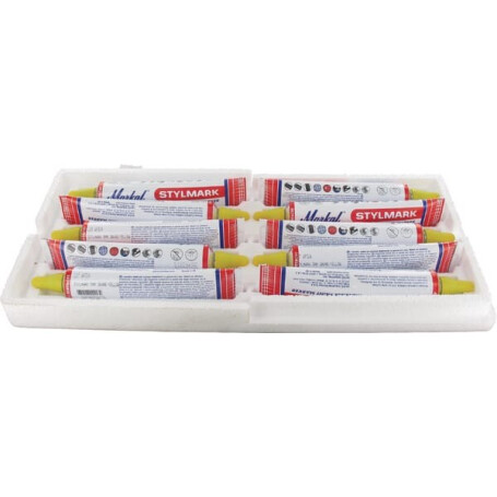 Tube marqueur jaune MARKAL HG421002