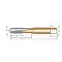 Taraud machine M8 DORMER E000M8