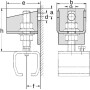 Support mural simple MEA TB335315