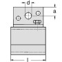 Support mural pour rail simple MEA TB335630