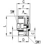 Accouplement rapide femelle CAMOZZI 6512838