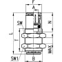 Accouplement rapide femelle CAMOZZI 65906