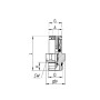 Accouplement rapide femelle CAMOZZI S6510618LF