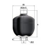 Accumulateur SAIP WA21020501OFDA25