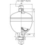 Accumulateur SAIP WA350207510E1A30