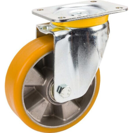 Roulettes pour charges lourdes à bandage en polyuréthane TENTE 4680ITP160P63