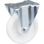 Roulettes pivotantes à bandage TENTE 3478UOR160P63