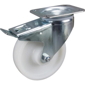 Roulettes pivotantes à bandage TENTE 3477UOR160P63