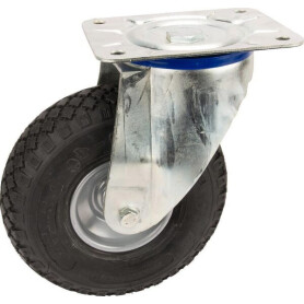 Roulettes pivotantes à bandage pneumatique TENTE 3480DQR260P65