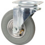 Roulettes pivotantes à bandage pneumatique TENTE 3470DPR200P63