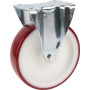 Roulettes pivotantes à bandage en polyuréthane TENTE 3478UAR200P63