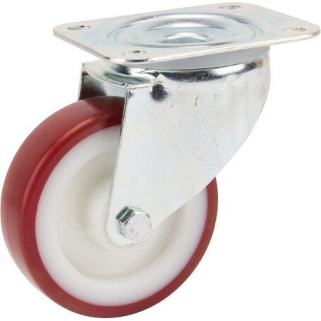 Roulettes pivotantes à bandage en polyuréthane TENTE 3470UAR100P62