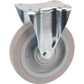 Roulettes pivotantes à bandage en caoutchouc élastique TENTE 3478UFP200P63