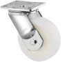 Roulette pivotante, chape et platine en acier mécano-soudé, zingué bleu TENTE 9680TOP250P63