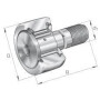 Rouleau de guidage INA/FFAG KR35PPA