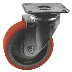 Roue oscillante avec roulement 125mm RO-CARR WH700125