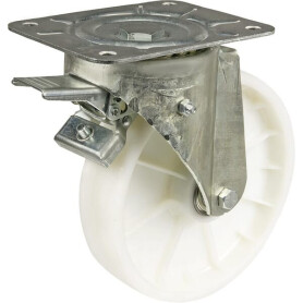 Roue oscillante avec frein et roulement 250mm RO-CARR WH50NF250