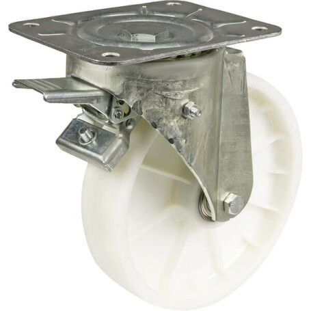 Roue oscillante avec frein et roulement 250mm RO-CARR WH50NF250