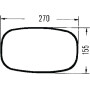 Rétroviseur HELLA 8SB002405001